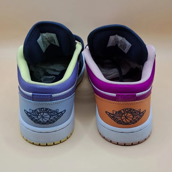 Jordan 1 low purple Magenta size 6w dj4342-400 - Picture 3 of 4
